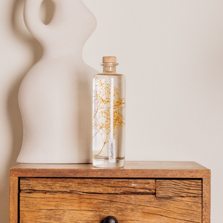 Herbarium fait main Plante Naturelle immergée Gypsophile