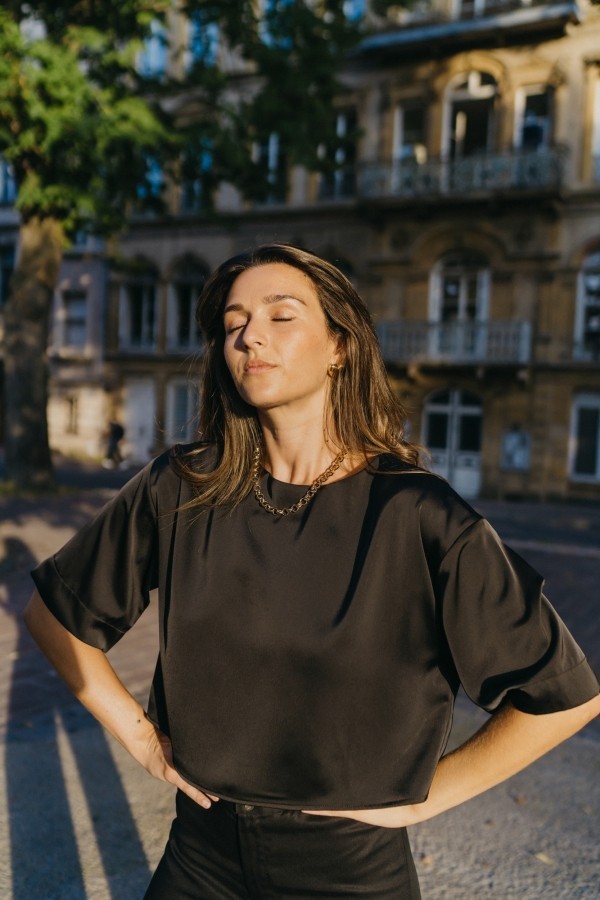 Tee-shirt Léon Matière upcyclée
