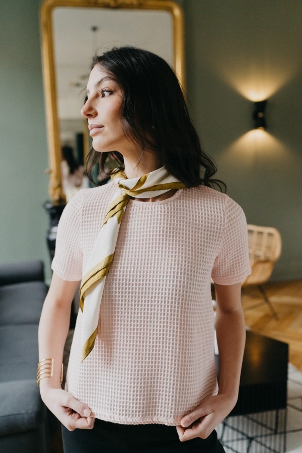 Blouse Colette MC Matière upcyclée