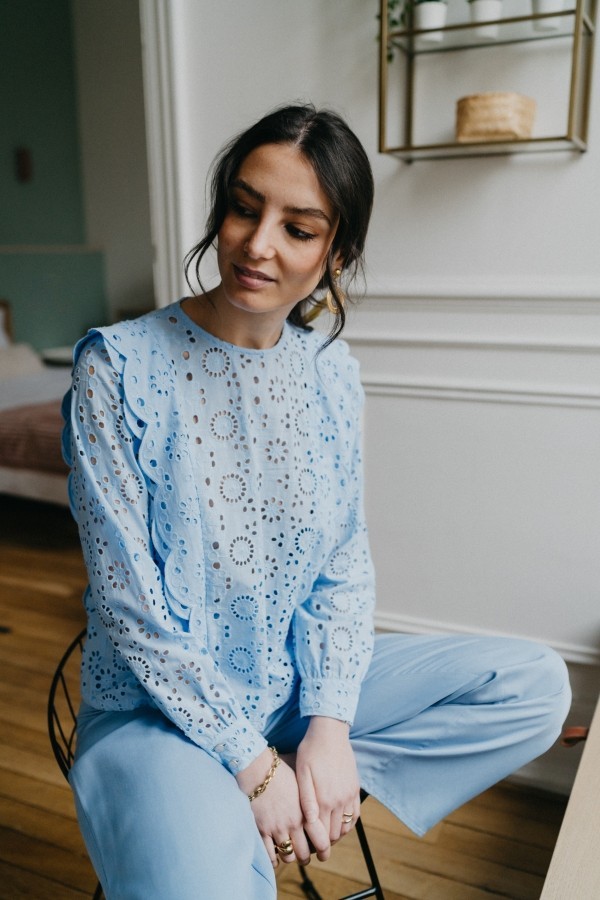 Blouse Louise Matière upcyclée