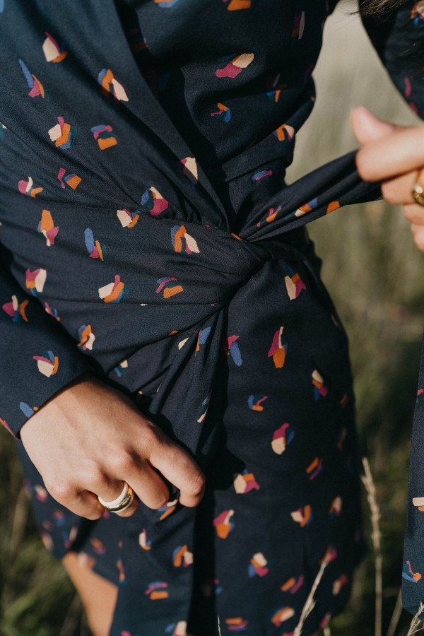 Robe Iris  Matière upcyclée