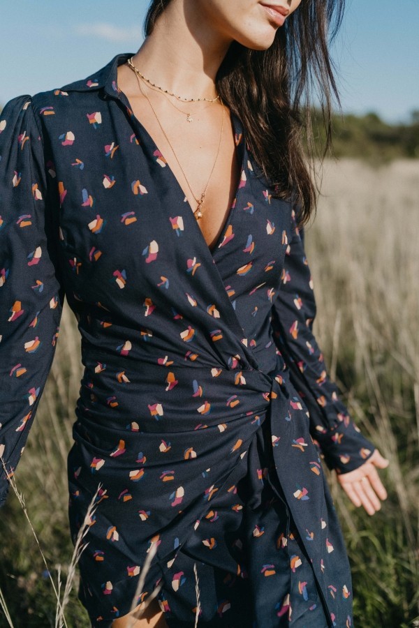 Robe Iris  Matière upcyclée