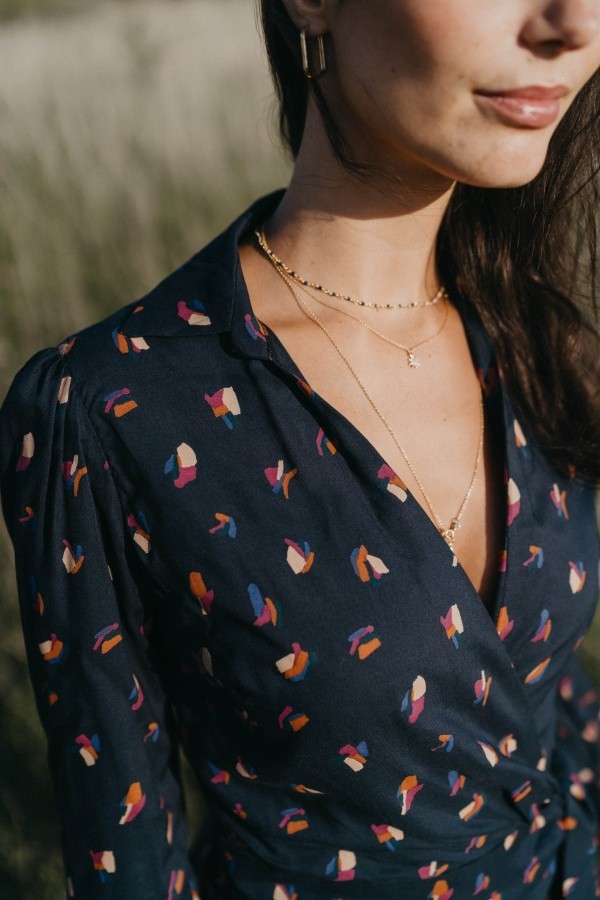 Robe Iris  Matière upcyclée