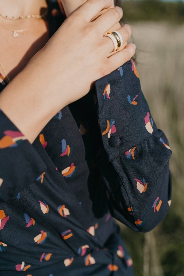 Robe Iris  Matière upcyclée