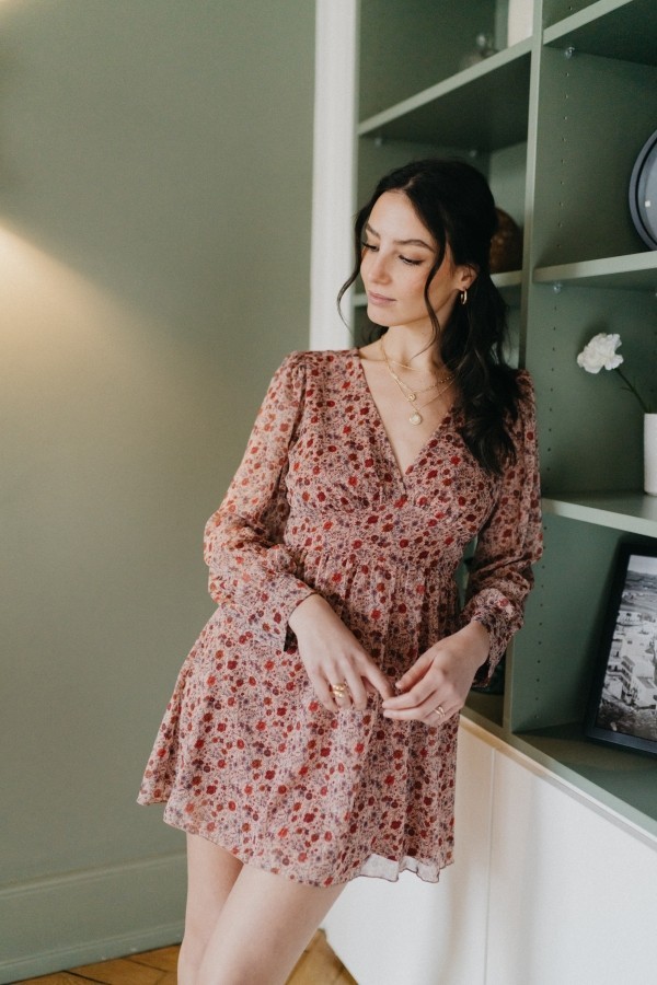 Robe courte Suzie Matière upcyclée
