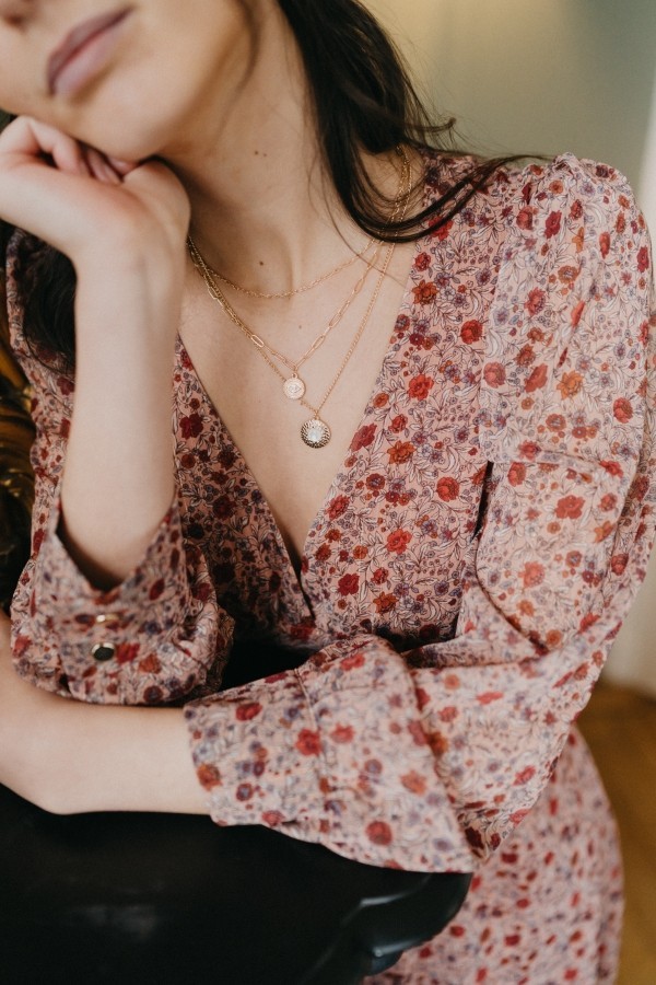 Robe courte Suzie Matière upcyclée