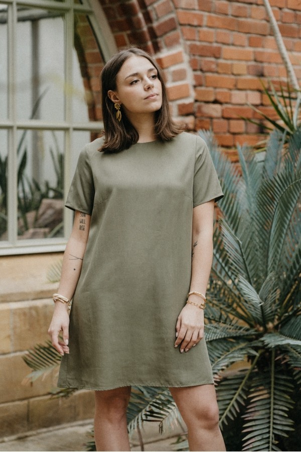Robe courte Charlize Matière upcyclée