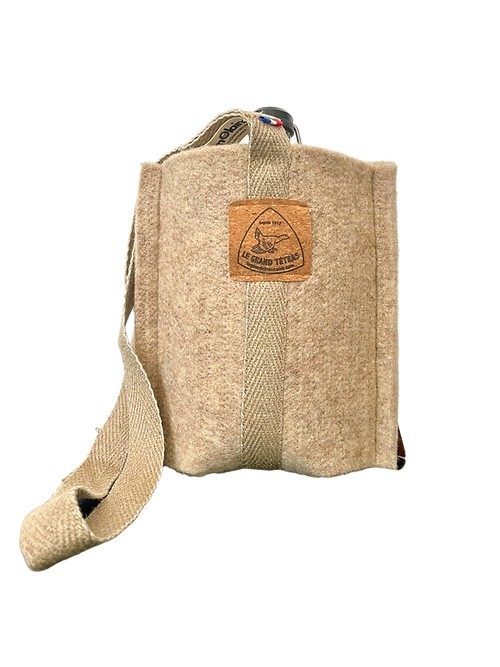 Sac Isotherme Gourdes biodégradable Beige