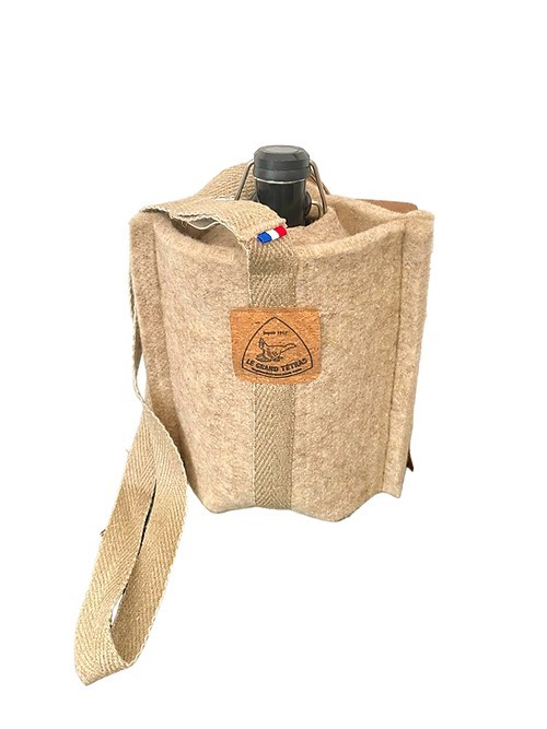 Sac Isotherme Gourdes biodégradable Beige