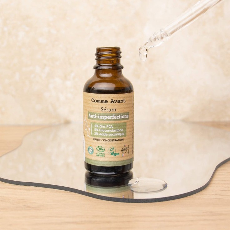 Sérum Anti-imperfections & Anti-tâches Bio (30ml)