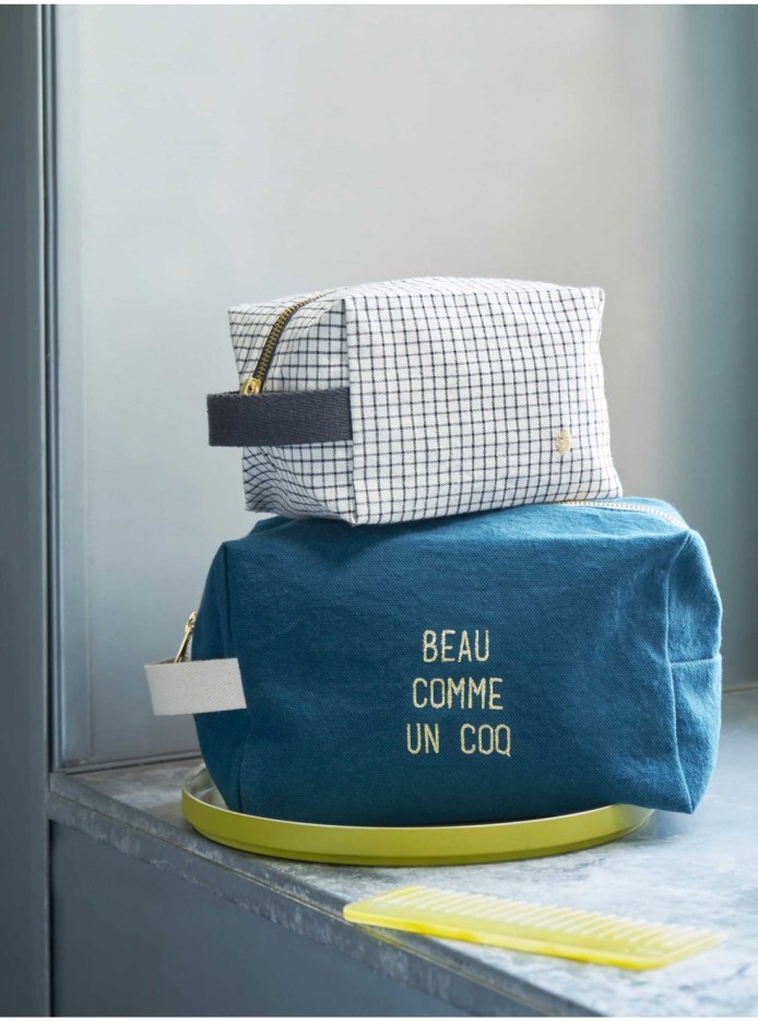 Trousse cube Beau Coton bio
