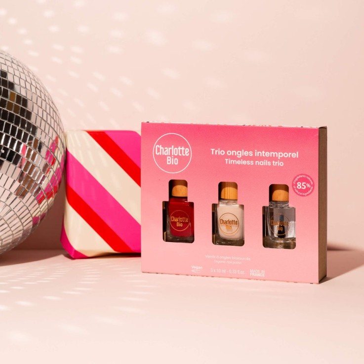 Coffret beauté Trio de vernis Vegan