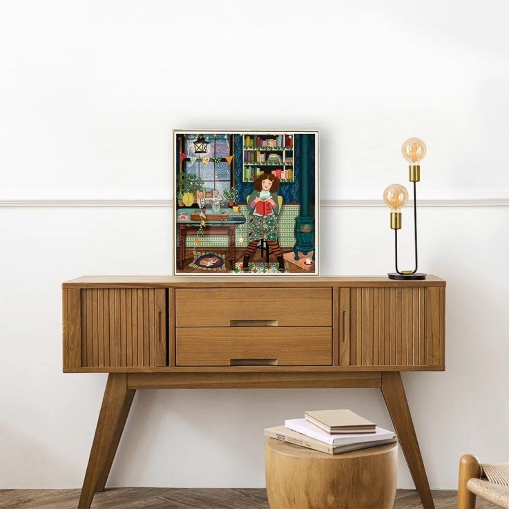 Puzzle Couture et Lecture - 1000 pièces