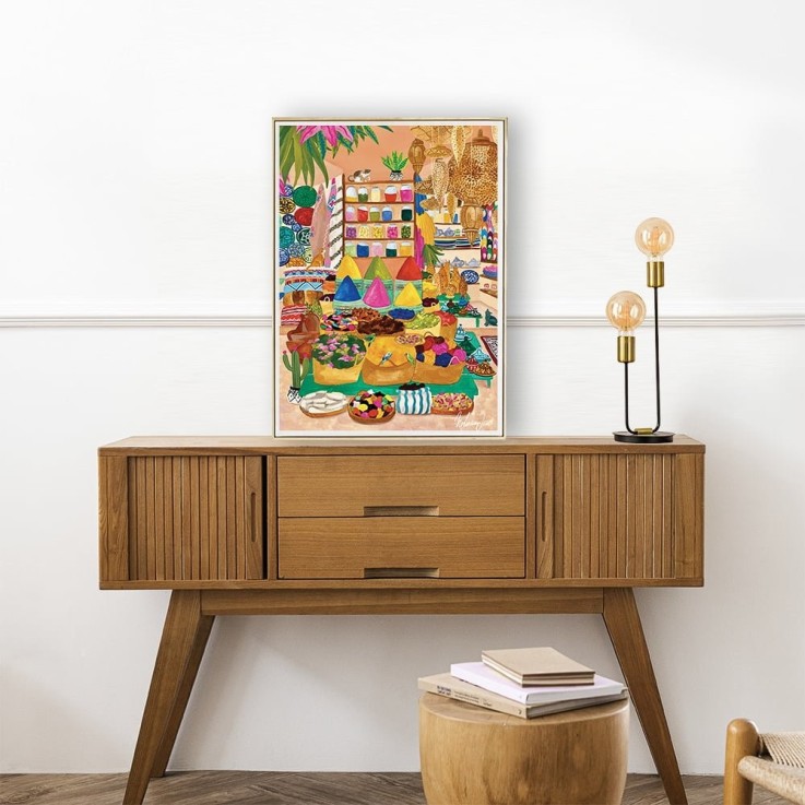 Puzzle Place des Epices - 1000 pièces