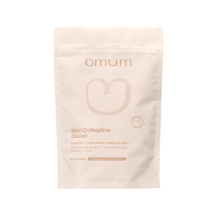 Complément alimentaire Mon Collagène Cacao Elasticité, Hydratation de la peau et Signes de l'âge (180 gr)