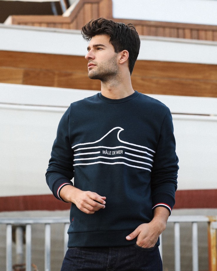 Sweat Mâle De Mer Coton bio