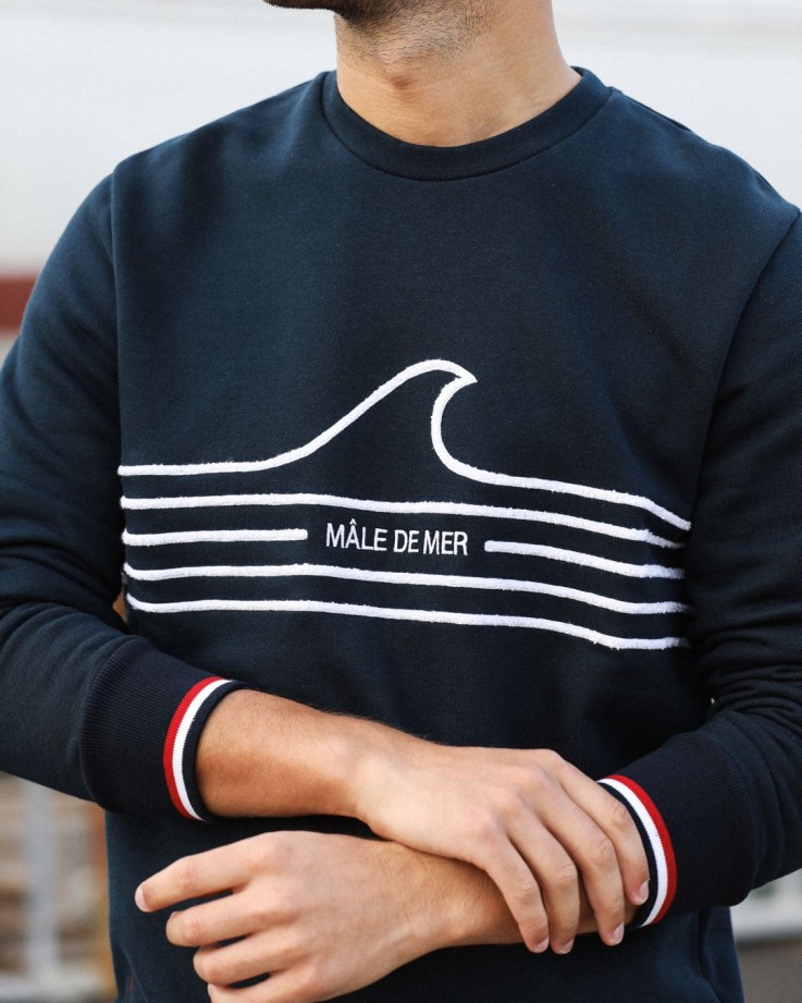 Sweat Mâle De Mer Coton bio