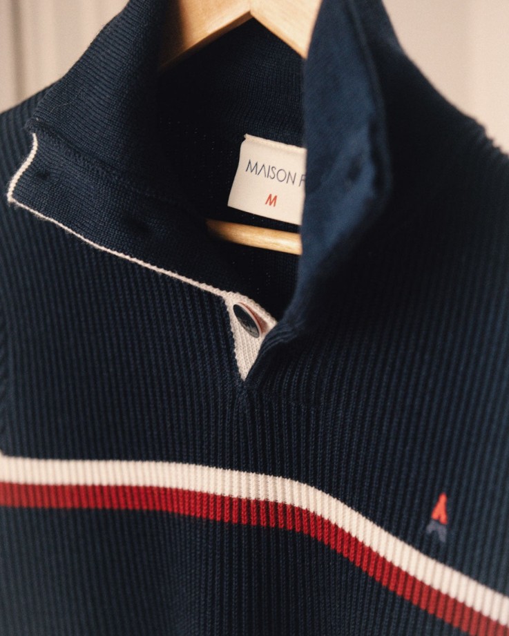 Pull Jean-Claude Tricoté Laine mérinos