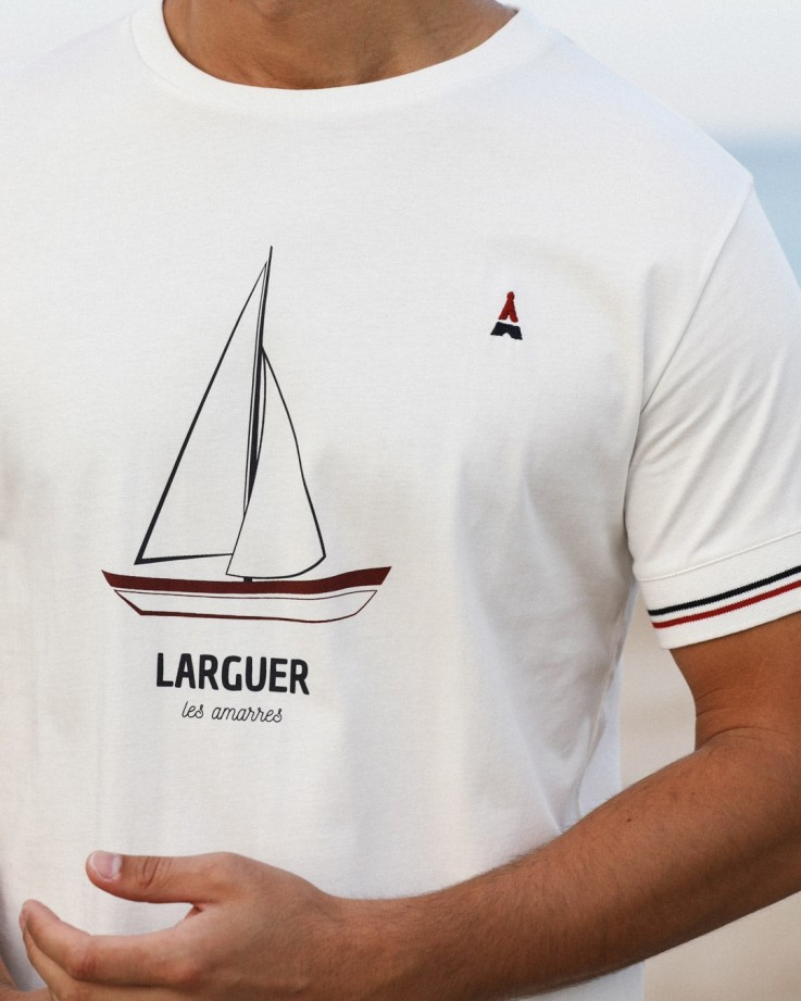 Tee-Shirt Larguer Les Amarres Coton bio