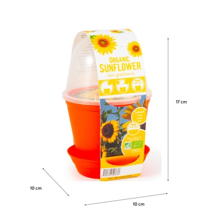 Pot en cloche - Tournesol bio