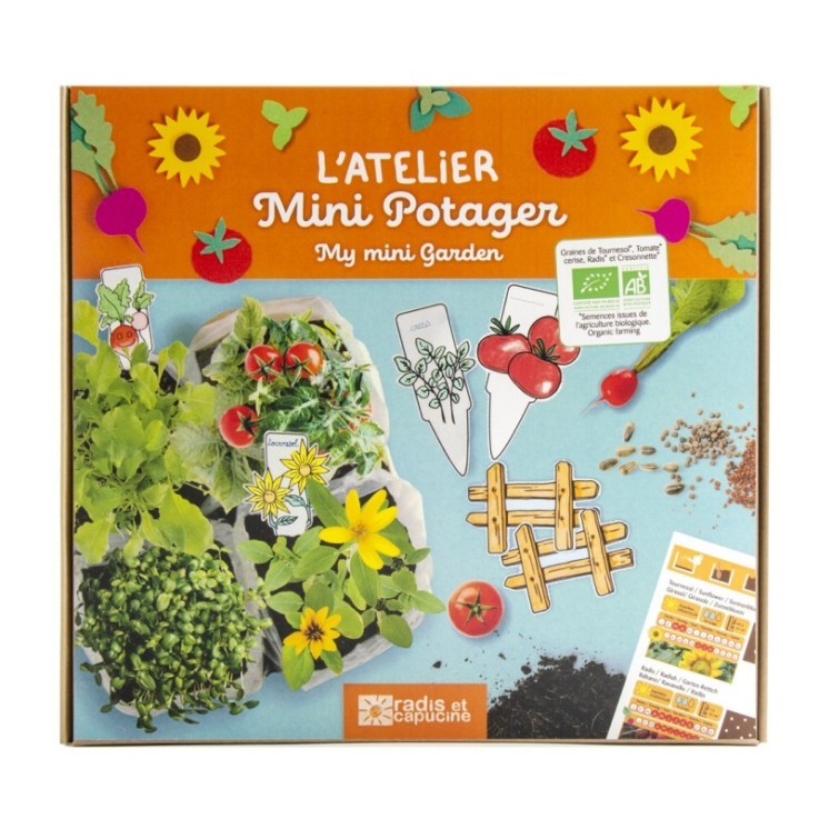 L'atelier de jardinage pour enfant - Mini potager