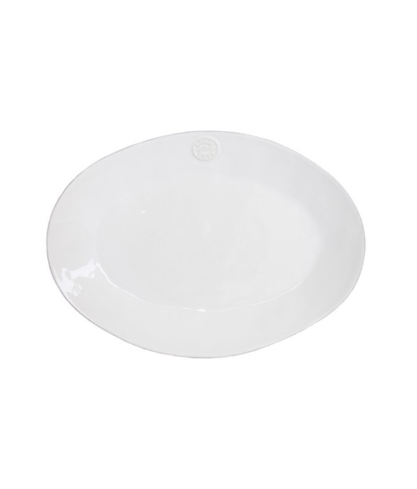 Plat Ovale Moyen Nova en grès