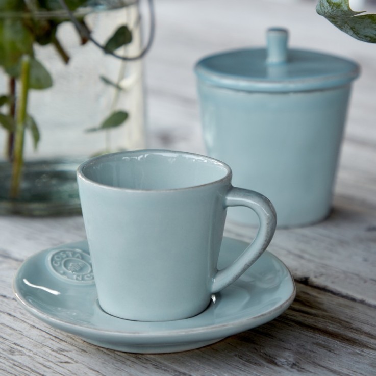 Tasse à Café et Soucoupe Nova en grès
