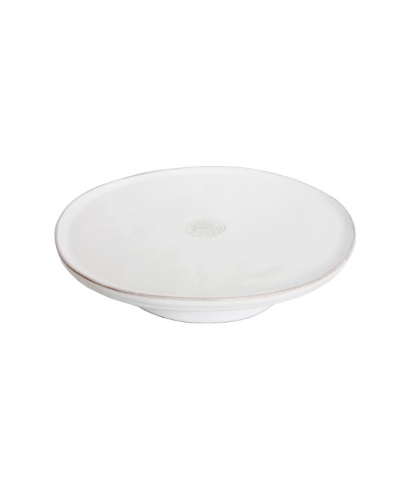 Assiette sur Pied Nova en grès