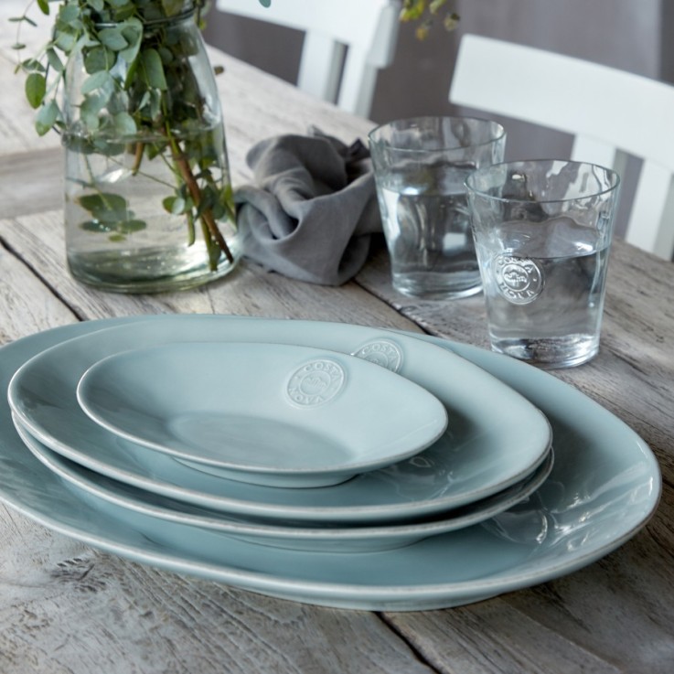 Plat Ovale Grand Nova en grès