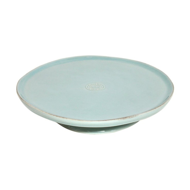 Assiette sur Pied Nova en grès