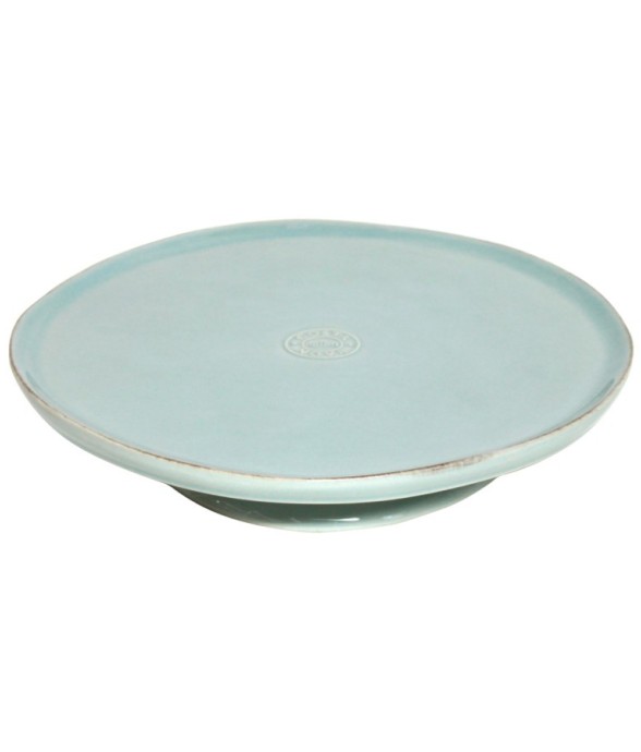 Assiette sur Pied Nova en grès