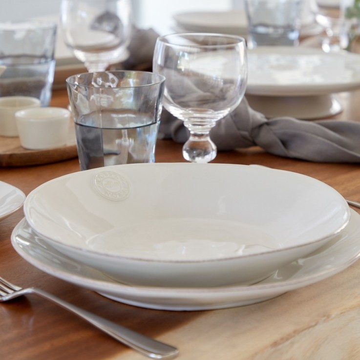 Assiette Creuse à Pâtes Nova en grès
