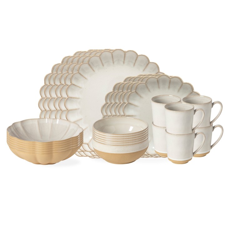 Set Table 30 Pièces avec Tasse Marrakesh