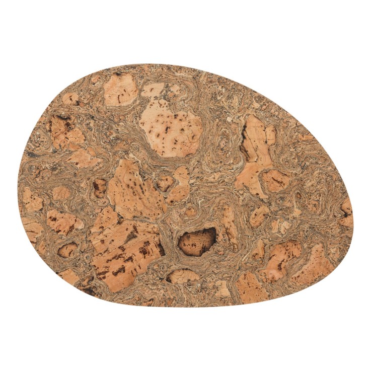 Set 4 Sets de Table Rond Cork by Casafina en grès