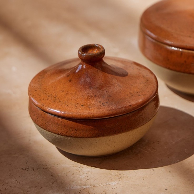 Cocotte Couverte Petite Marrakesh en grès