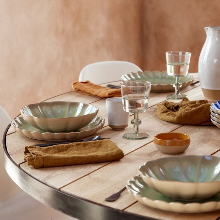 Assiette à Dîner Marrakesh en grès