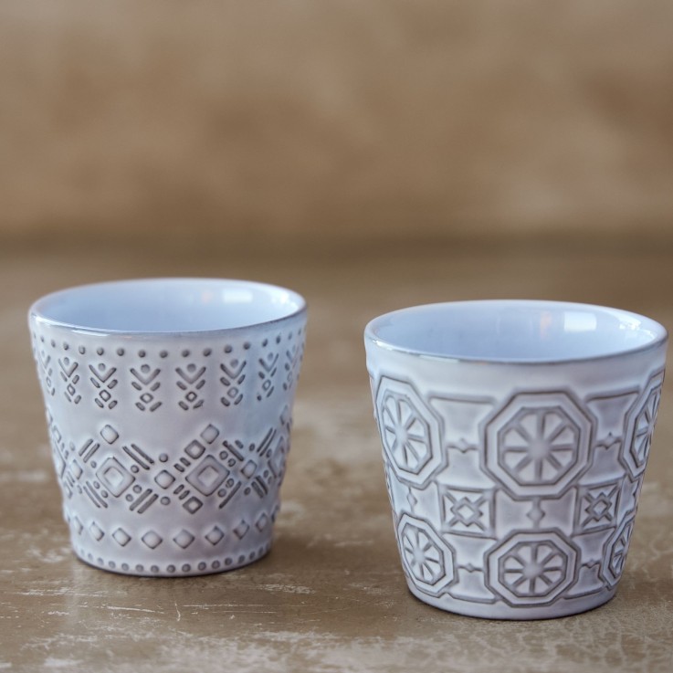 Boîte Gift 8 Tasses Espresso Grespresso en grès
