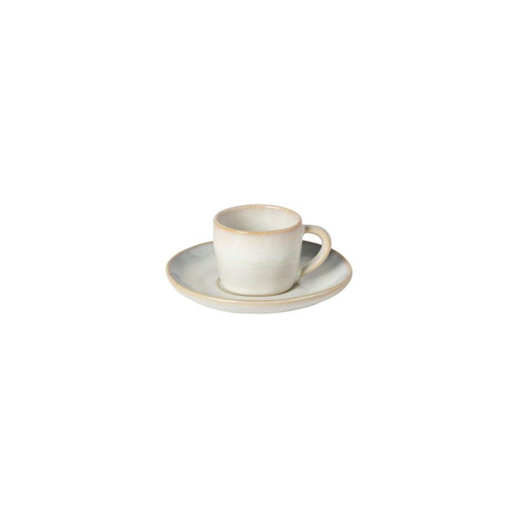 Tasse à Café et Soucoupe Brisa en grès