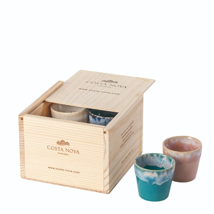 Coffret cadeau 8 Tasses Espresso Grespresso