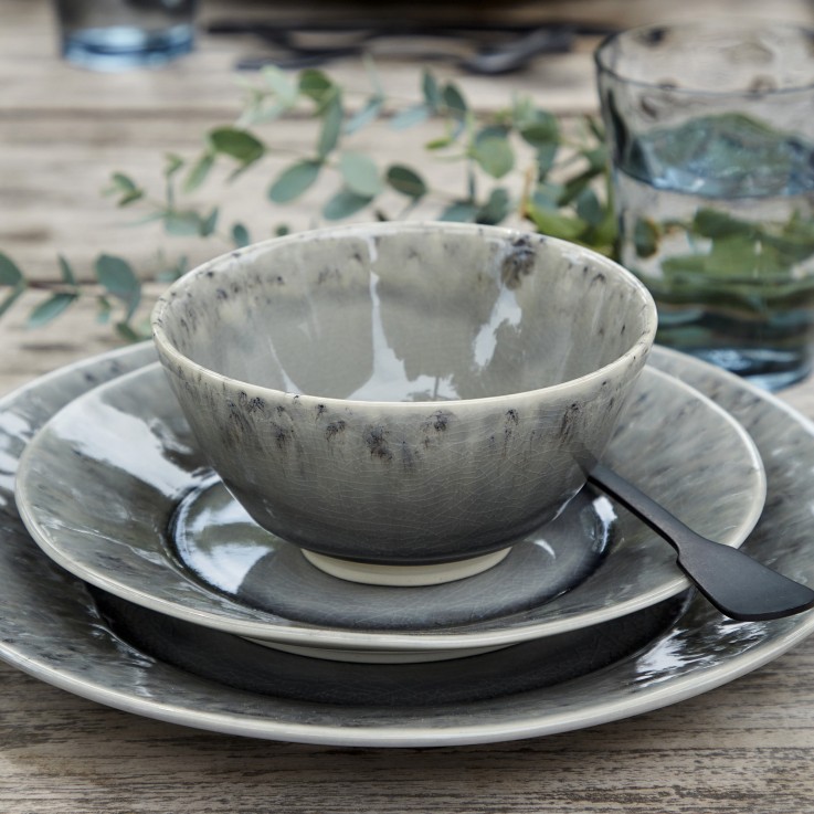 Set Table 30 Pièces avec Tasse Madeira en grès