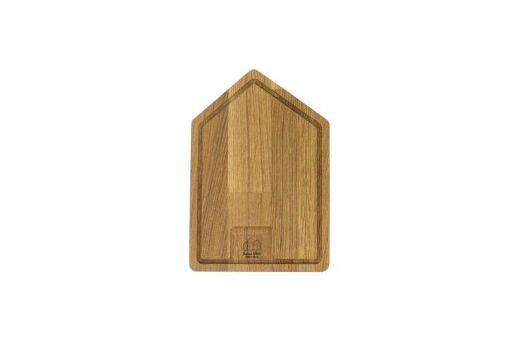 Planche à découper Quartier S en bois 25 cm x 17,3 cm
