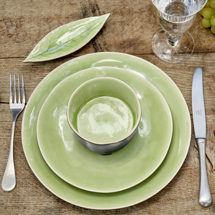 Assiette à Dîner Riviera en grès