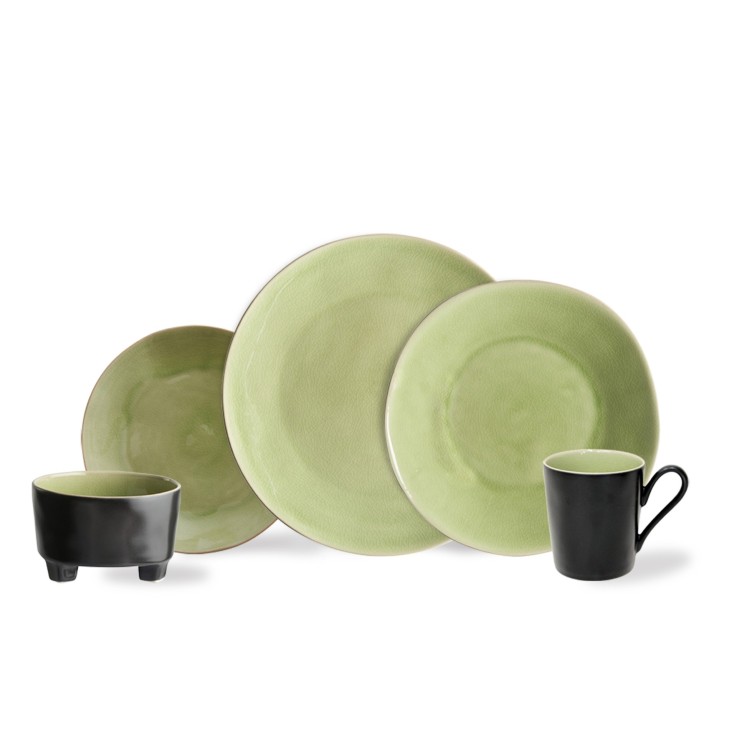 Set Table 30 Pièces avec Tasse Riviera en grès