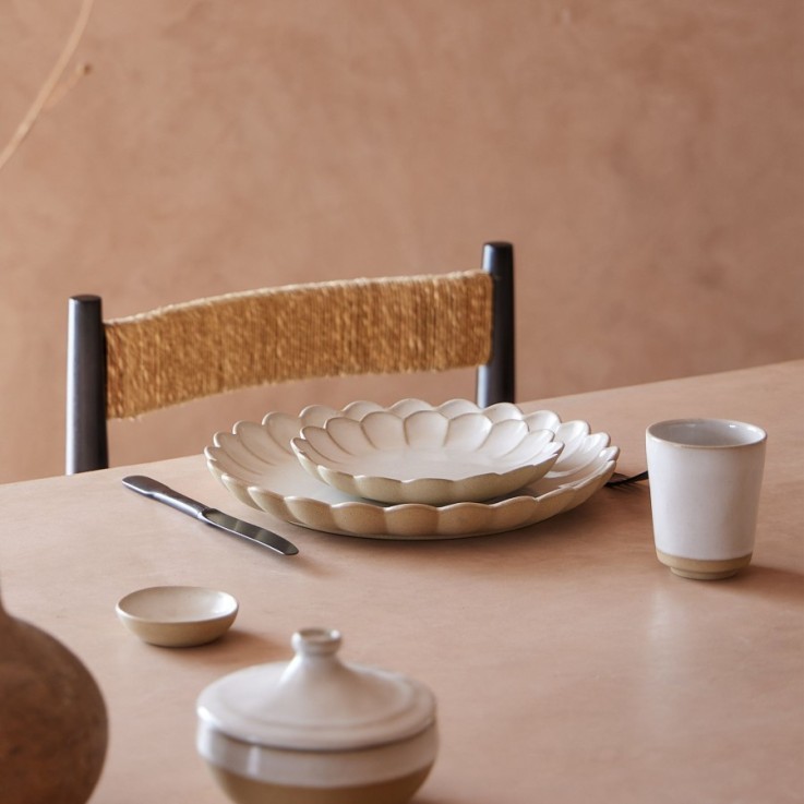 Assiette Apéritifs Marrakesh en grès