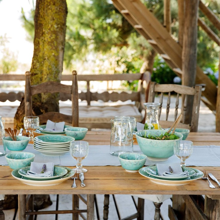 Set Table 30 Pièces avec Tasse et Soucoupe à Café Madeira