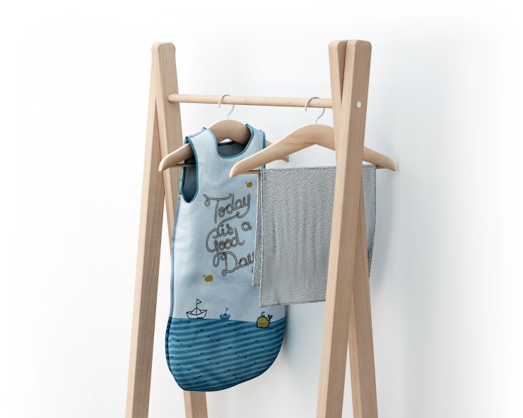 Porte vêtement enfant en bois ESSENTIEL