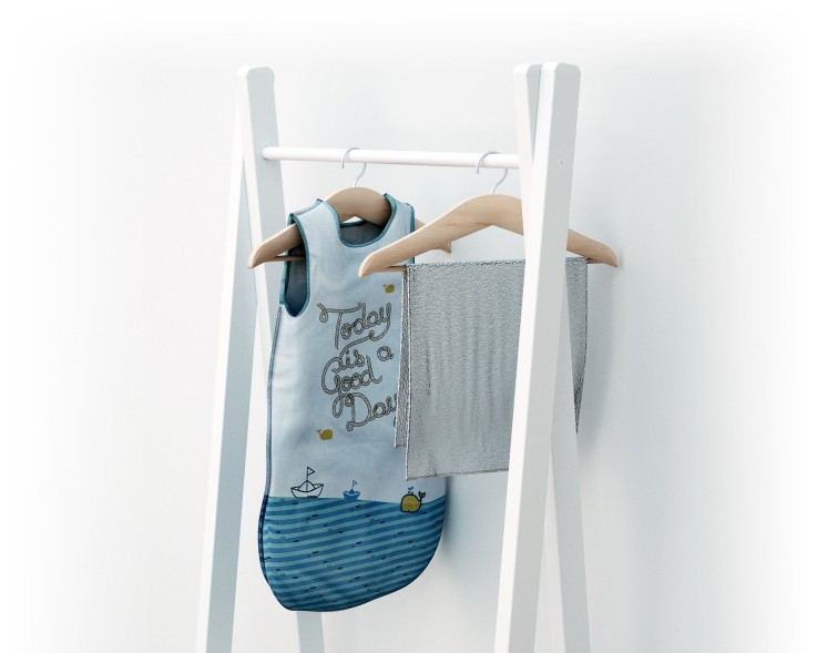 Porte vêtement enfant en bois ESSENTIEL
