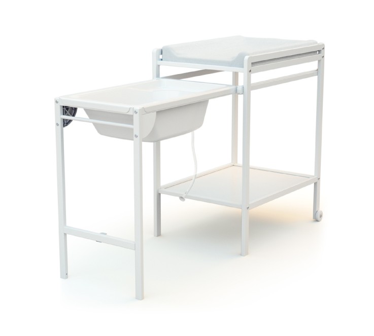 Table à Langer avec Baignoire en bois ESSENTIEL