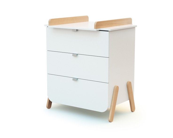 Commode à langer 3 tiroirs en bois PIRATE