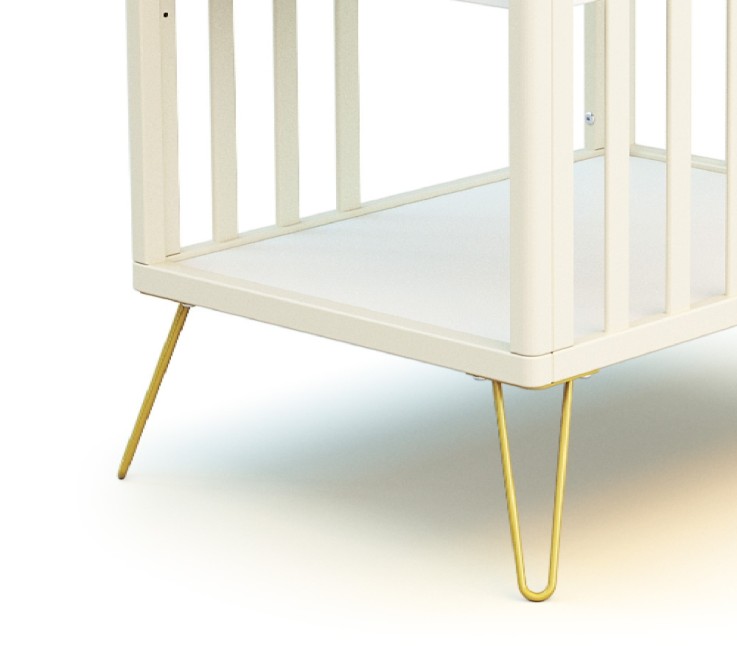 Table à langer 2 étagères en bois ONLY